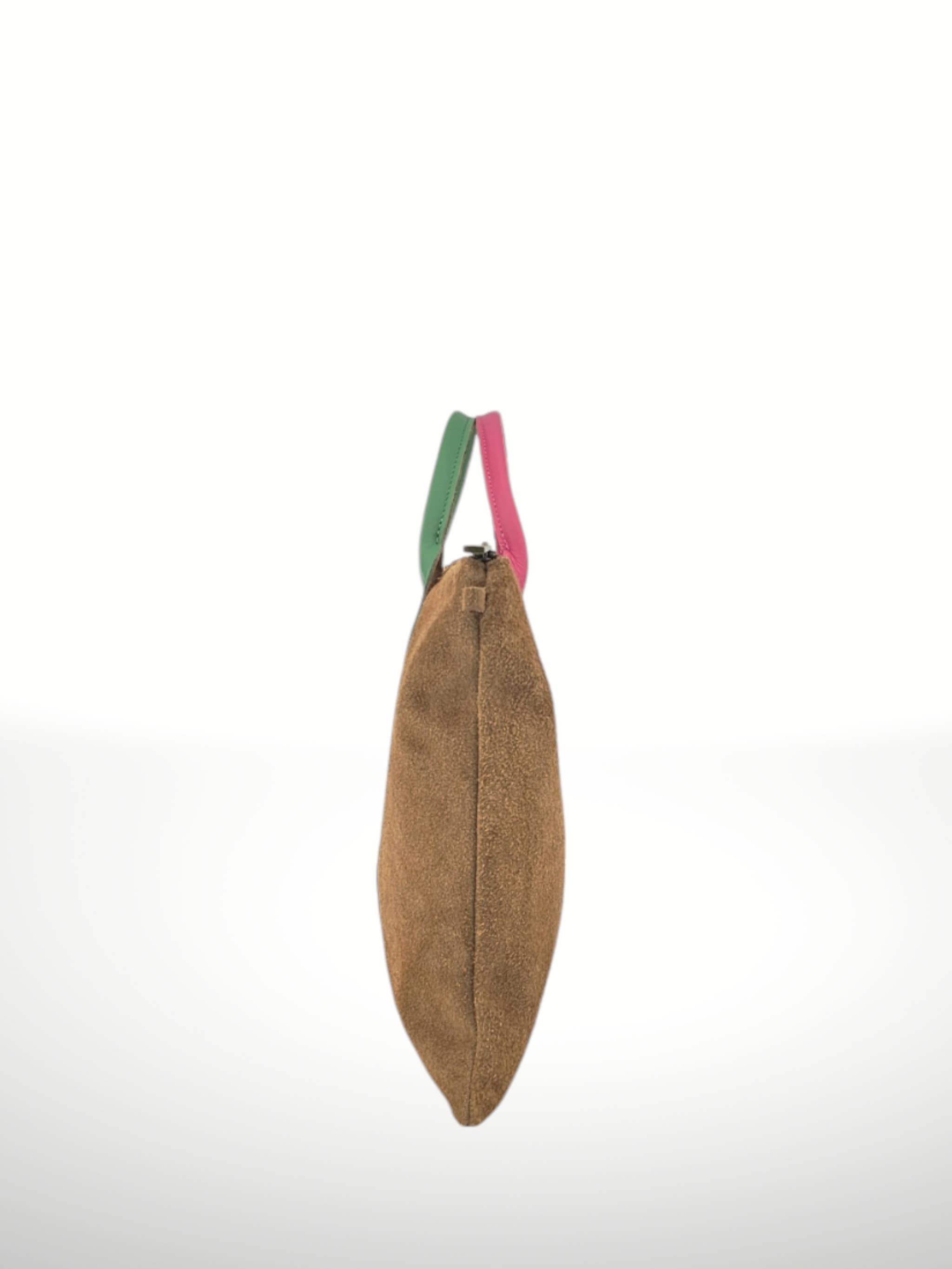 ITALIAN'S LEATHER - Wholesale Tote Bag - Women's - Suede Leather Bags Milano 22081117