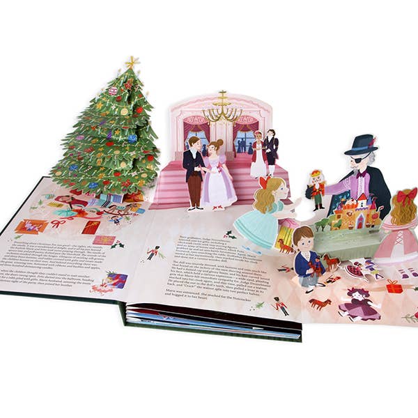 Up With Paper - Wholesale Early Reader Book (6-8) - The Nutcracker Christmas Pop-Up Book for Holiday1