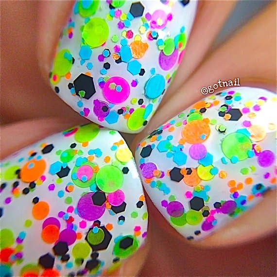 Polish Me Silly - Wholesale Nail Polish - Trouble Maker - Polka Dot Polish