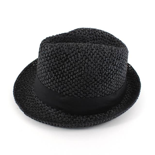 Pretty Persuasions - Vendita all'ingrosso Cappello di paglia - Unisex - H24008 Cappello Panama Mami Heat Rafia1