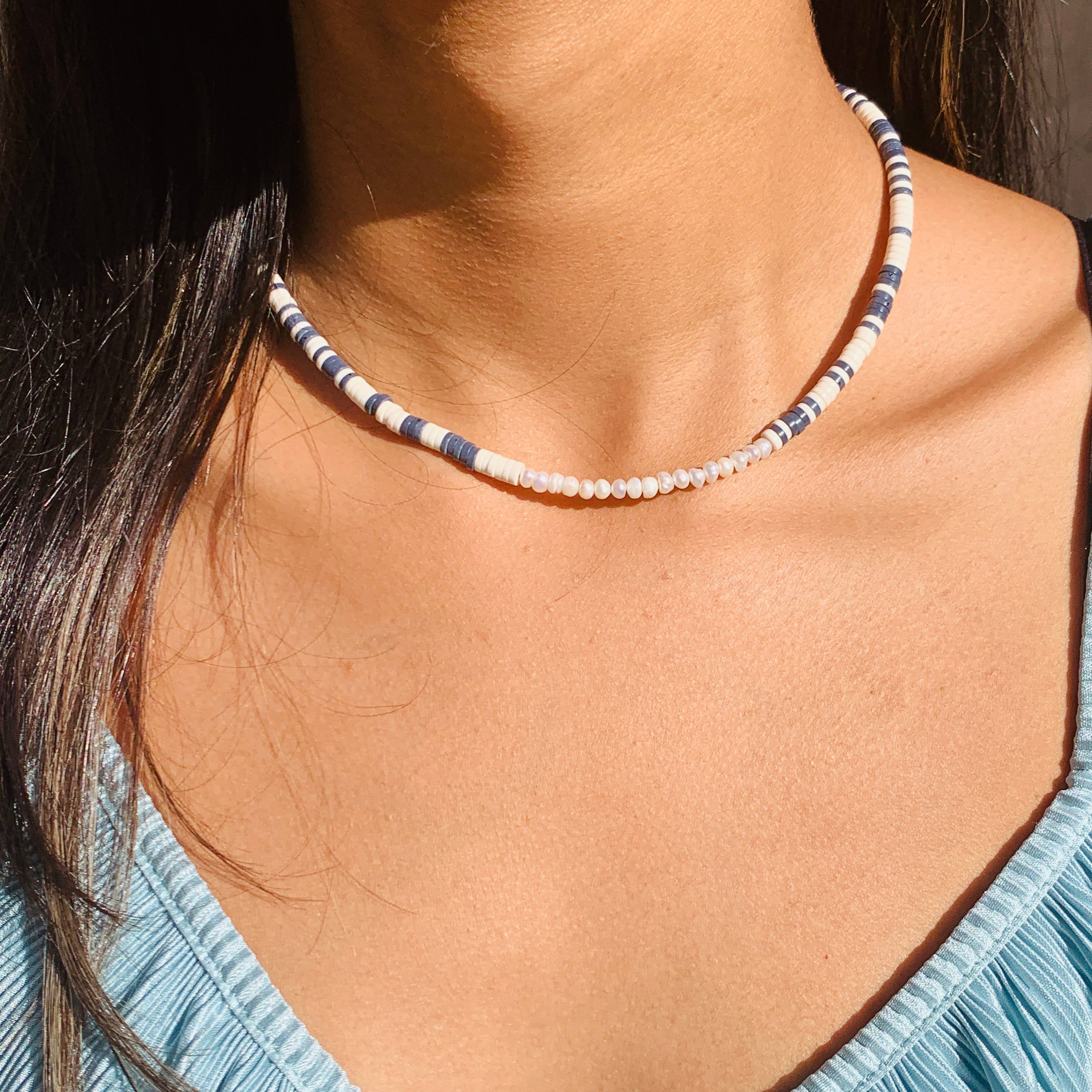 Mali Beads - Venta al por mayor Collares de cuentas/perlas - Collar de cuentas con perlas – Joyería de resort para superponer9