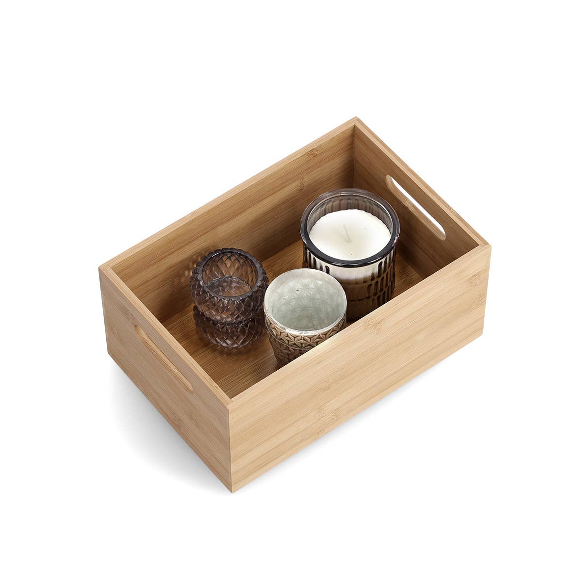 Zeller Present – Engroshandel Køkkenopbevaring – Opbevaringskasse i bambus2