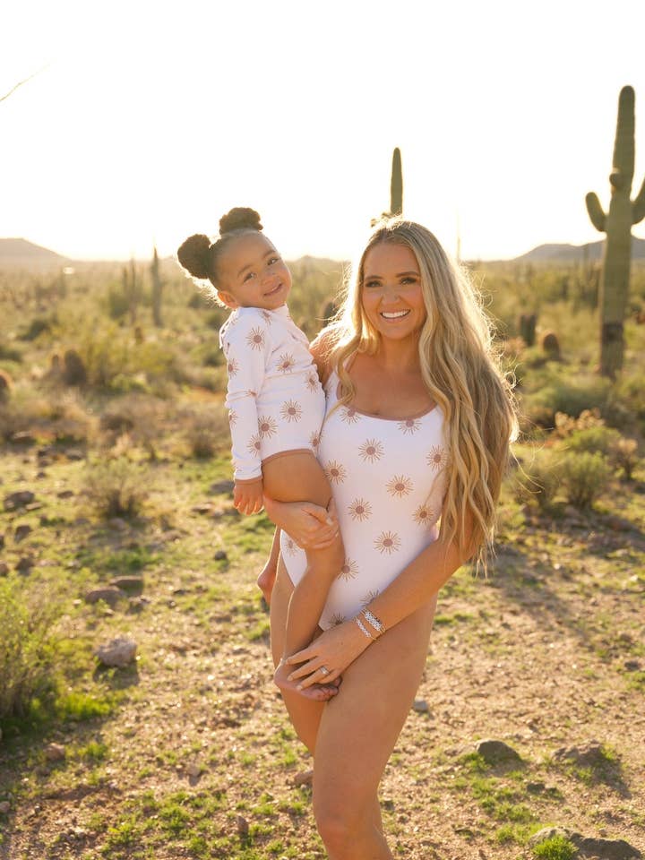 LainSnow - Wholesale One Piece Swimsuit - Women's - Ocean Isle One Piece- Desert Sun- Alyssa Fluellen X LainSnow7