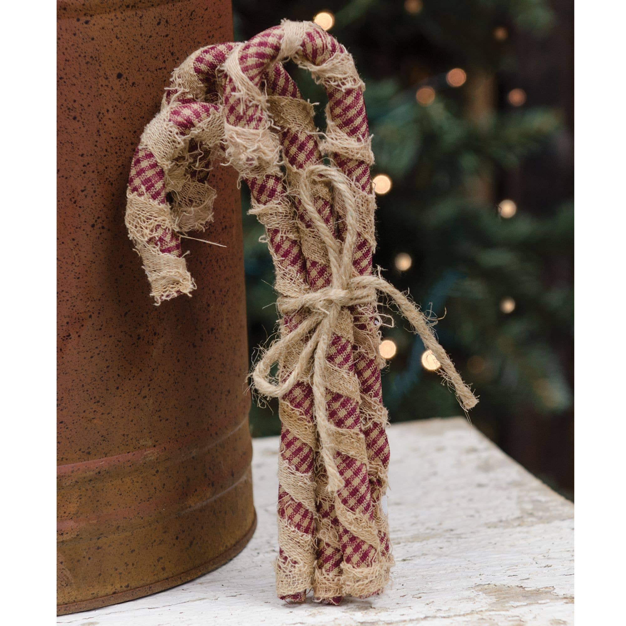 The Hearthside Collection - Wholesale Christmas Decoration - Fabric Candy Cane Bundle1