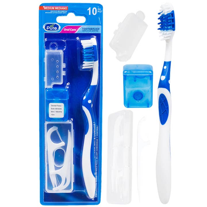 Kit de Cuidados Orais de 10 Peças, 17740 FO por atacado de JOIA ACCESSORIES