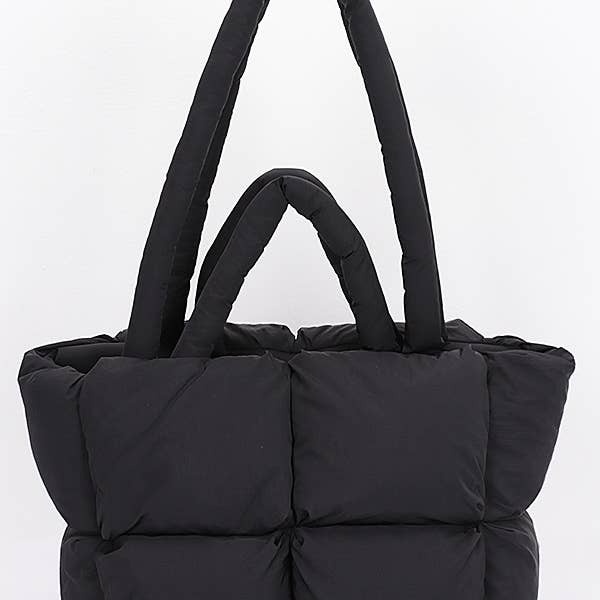 Oblige by G - Wholesale Tote bag – Women's - Soft Padded Puffer Tote Bag
HPP1161