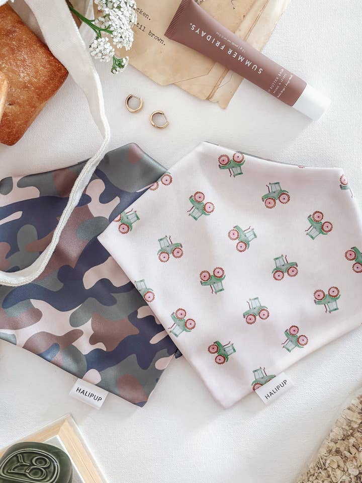 Hillside Harvest Dog Bandana for wholesale by Halipup