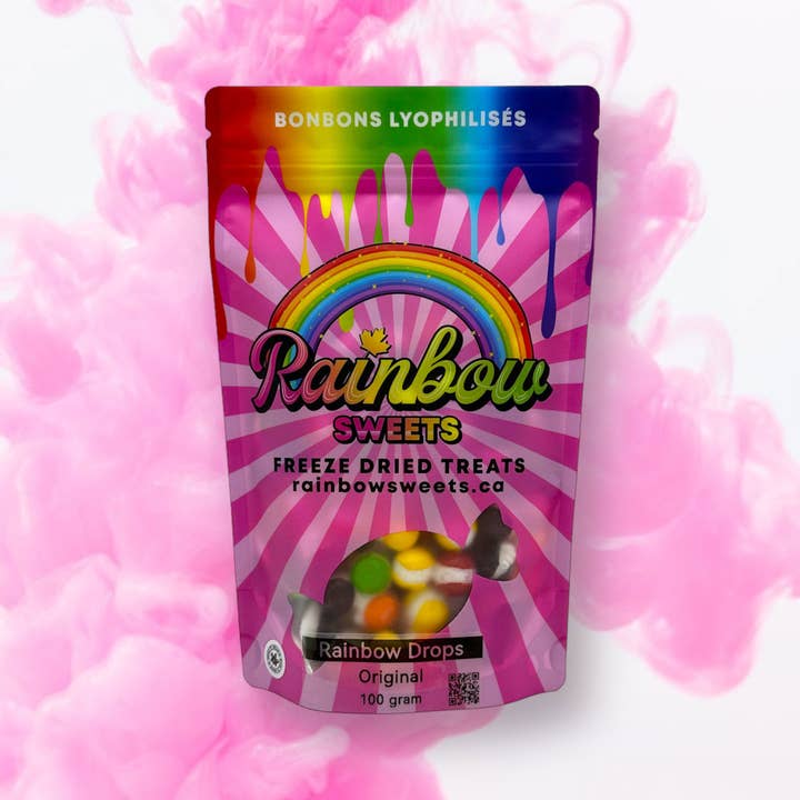 Freeze Dried Rainbow Drops for wholesale by Rainbow Sweets