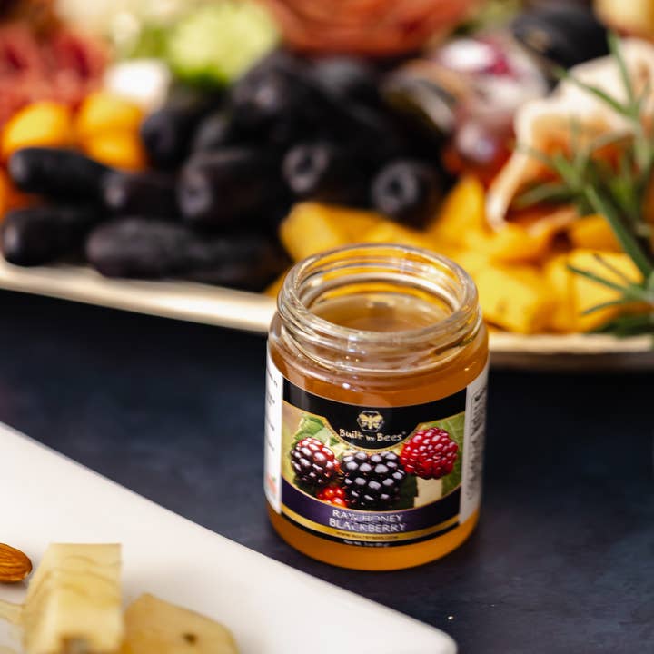 Built by Bees - Wholesale Honey - Raw Blackberry Honey 3 oz