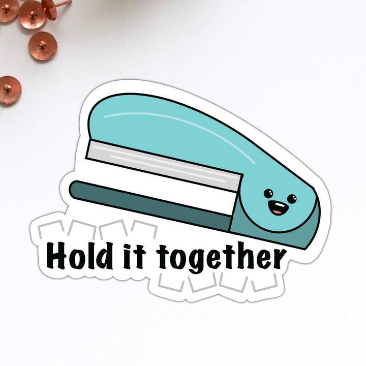 Houd het bij elkaar Vinyl Sticker voor wholesale door Stick With It Sticker Co