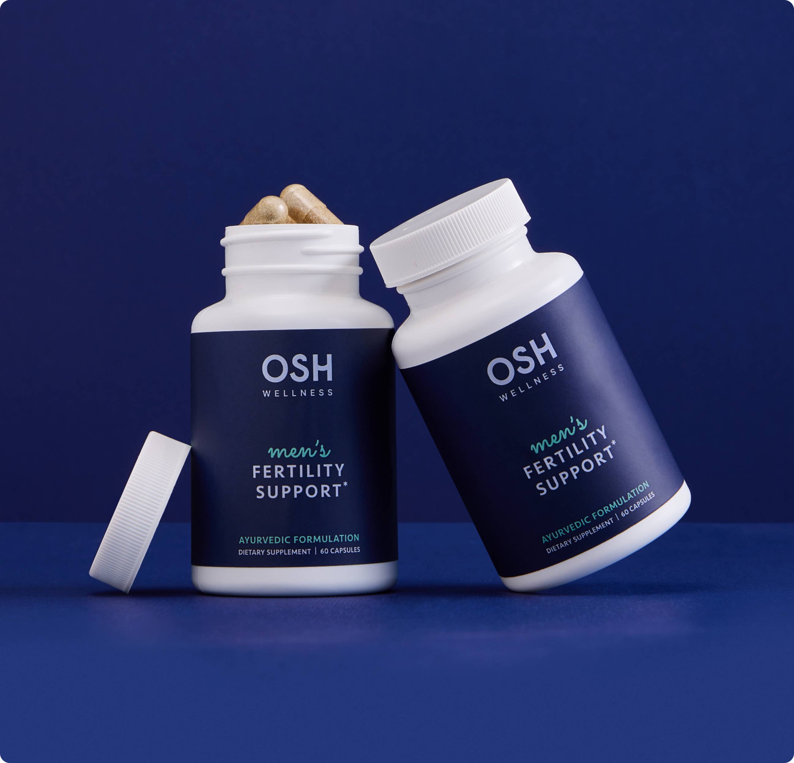 Osh Wellness - Ayurvedic Wellness - Wholesale Oral Supplement/Vitamin - Men's Fertility Support - Complete Conception Care