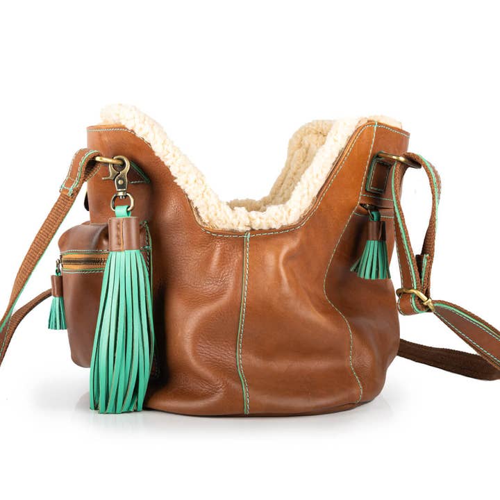 Dog with a Mission - Wholesale Pet Carrier - Dog - Hipster Bag Blondie Leather Dog Carrier (up to 5 kg)4