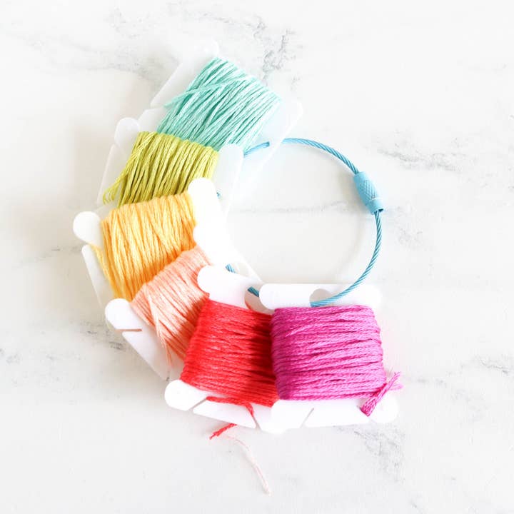 Stitched Modern - Wholesale Knitting/Crochet Supplies - Twist Lock Floss Bobbin Thread Rings