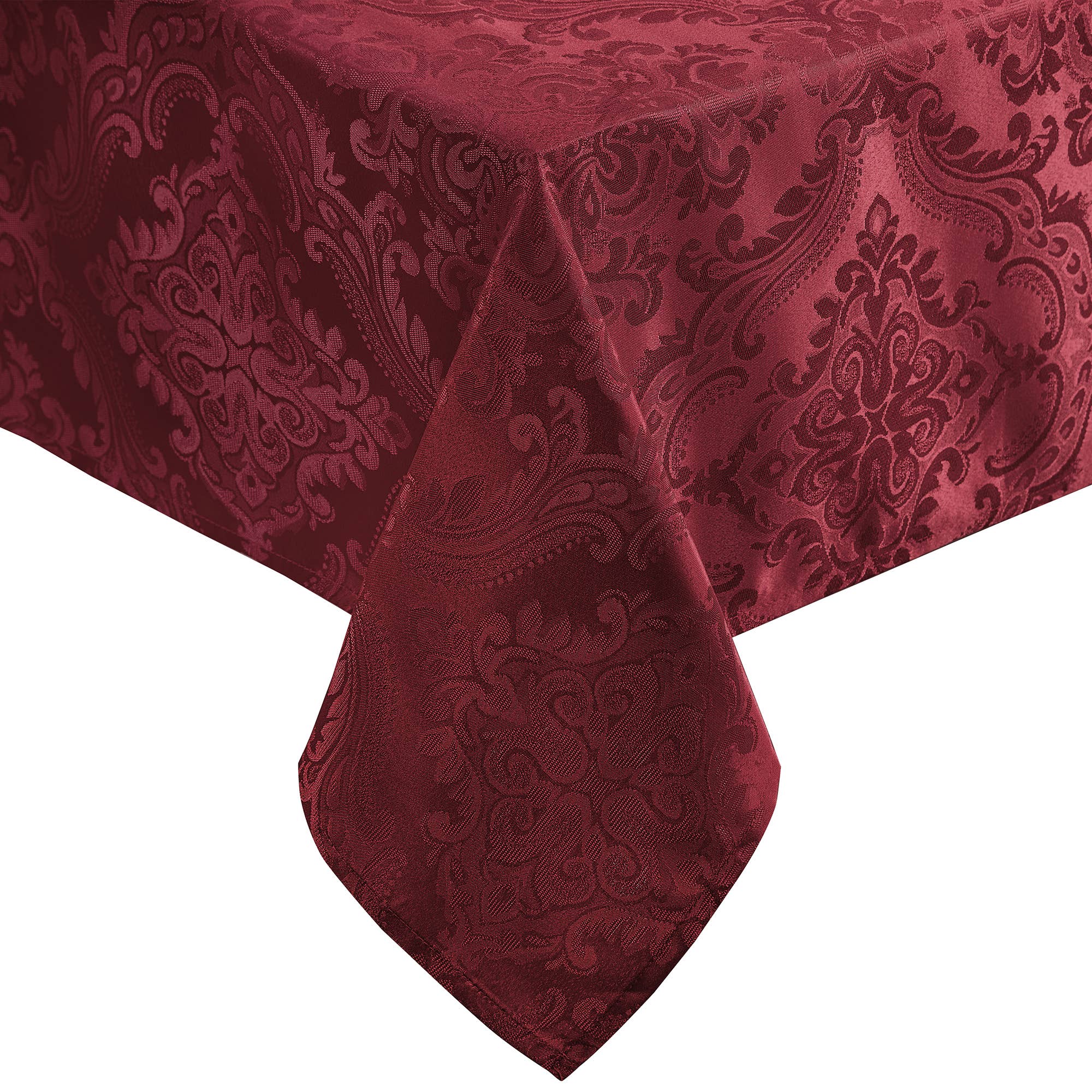 Threadmade Home - Wholesale Tablecloth - Caiden Elegance Damask Water and Stain Resistant Tablecloth6