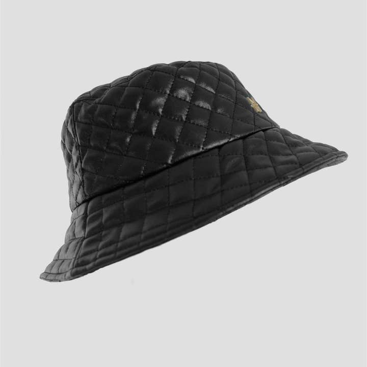 The House of Magsarili - Wholesale Bucket Hat - Women's - The Signature: Quilted Bucket Hat1