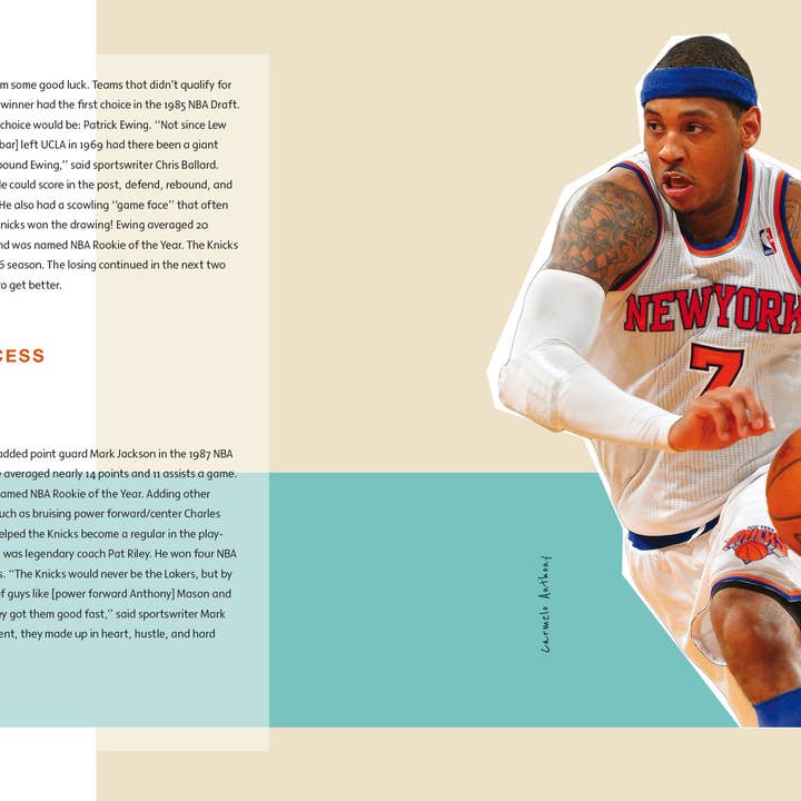 The Creative Company - Vendita all'ingrosso Libro - Bambini - Sport creativi: una storia di canestro: la storia dei New York Knicks