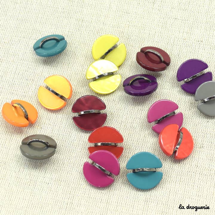 Botão 'Chic planète' 23 mm por atacado de LA DROGUERIE