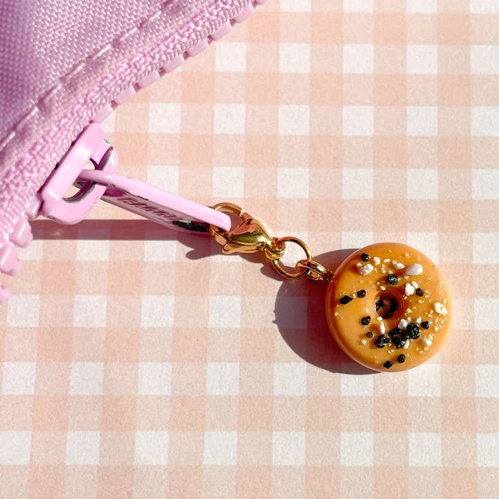 Everything Bagel Bag Charm for wholesale by Bold Blossom Shop