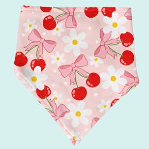 Bandana Cerejas & Margarida por atacado de Jersey Border Collars