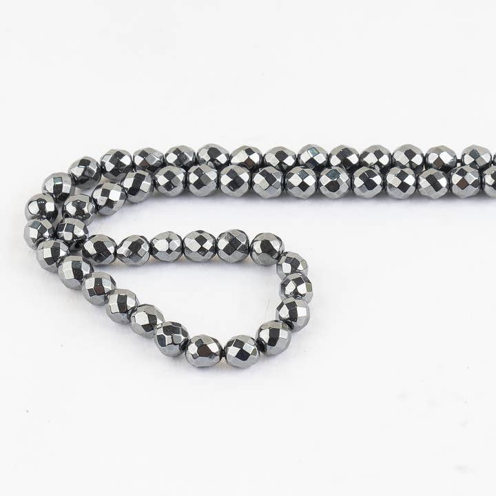 Soothing Crystals Beads - Wholesale Beads - Faceted Beads | Hematite | Crystal Beads for Jewelry6