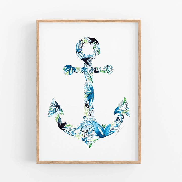 Anchor Fine Art Print for wholesale by Amanda Klein Co.