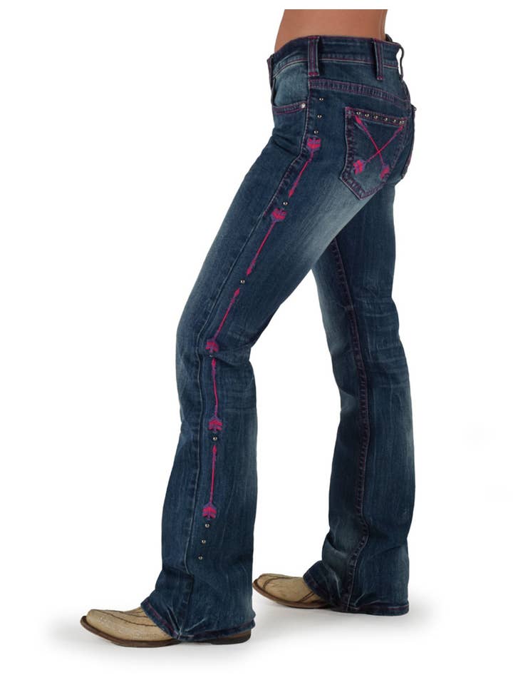 Cowgirl Tuff Co. / B. Tuff Jeans - Wholesale Jeans - Women's - Pink Arrows3
