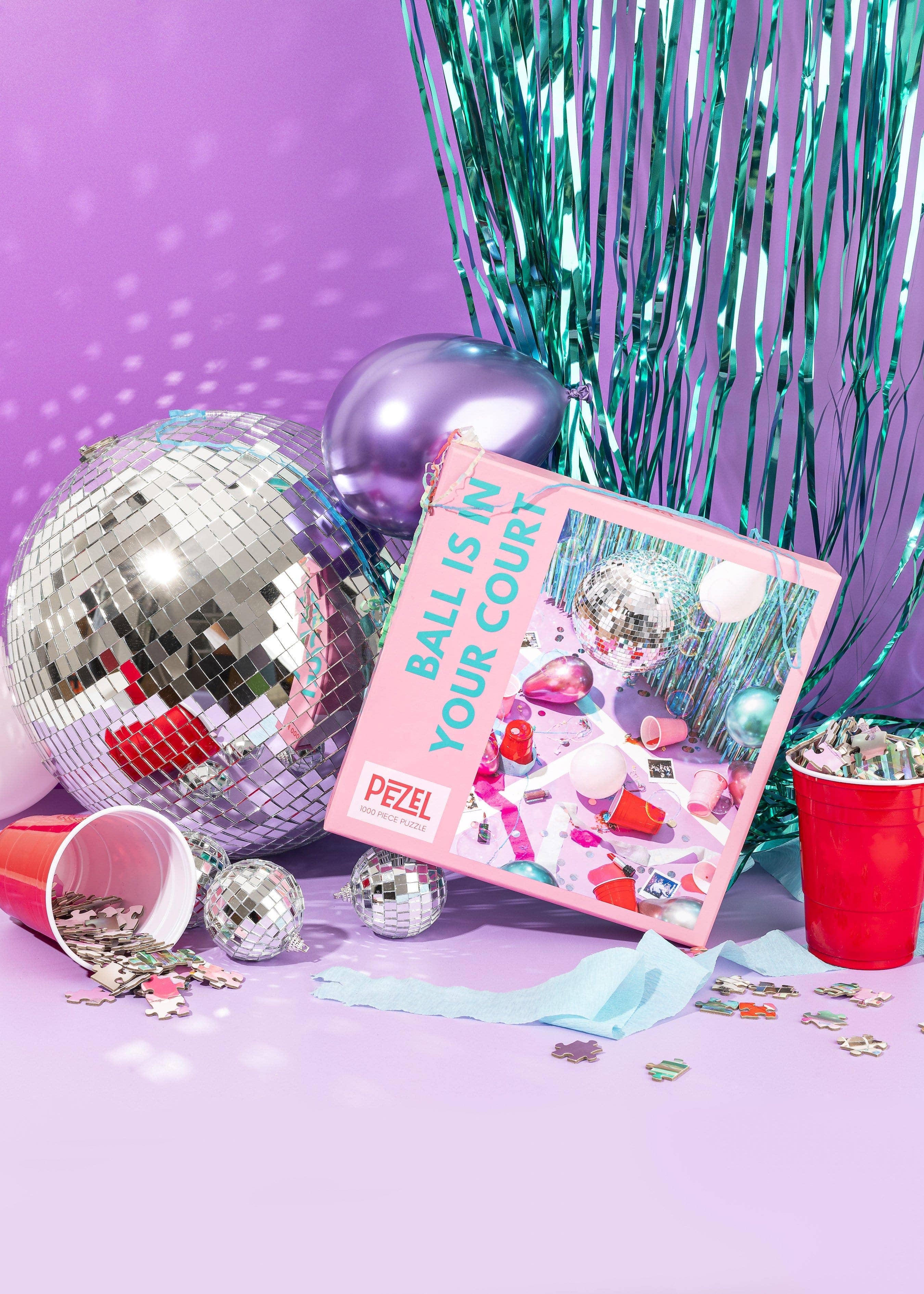 Pezel Puzzles - Wholesale Puzzle - Adult - Ball Is In Your Court | 1000 Piece Puzzle w/ Canvas Bag2