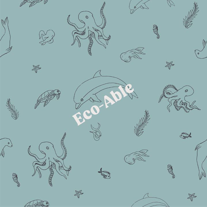 Ocean wrapping paper sheet for wholesale by Eco-Able Ltd
