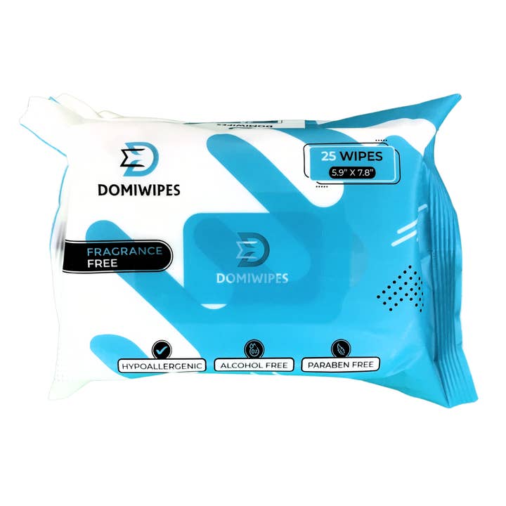 DOMIWIPES - Hypoallergenic, Paraben-Free, Alcohol Free, Cross-Fiber, Fragrance-Free Wet Wipes for wholesale by DOMIWIPES