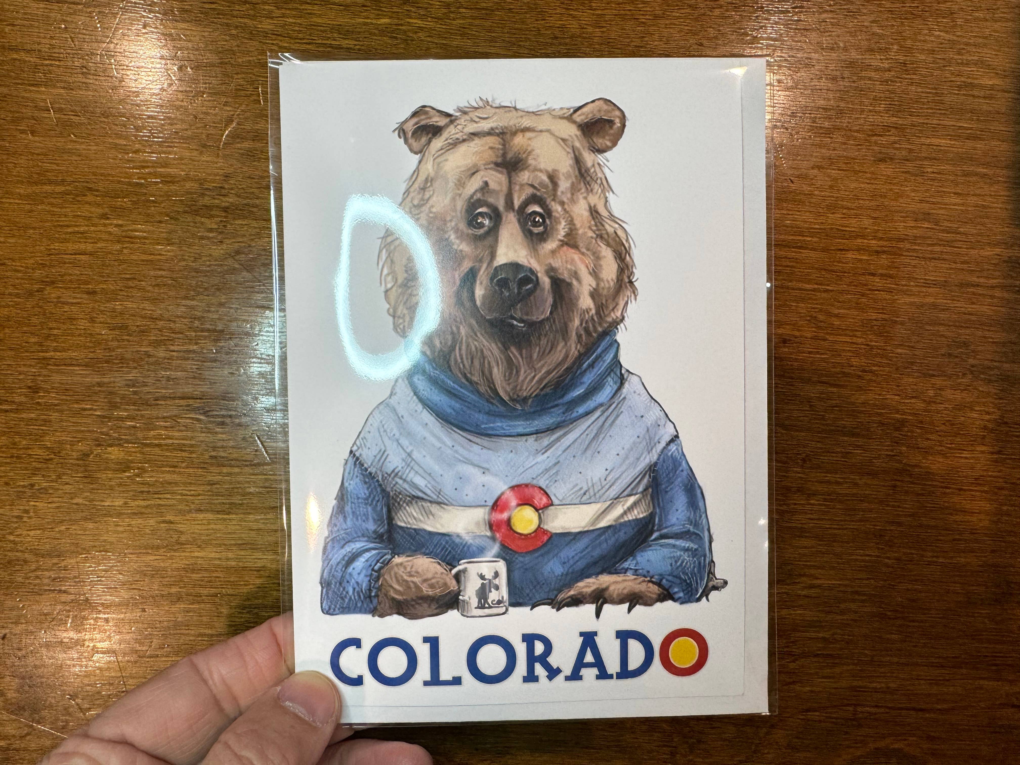 Mark Ludy Art Books & Games - Wholesale Gewone wenskaart - Colorado Bear | Wenskaart2