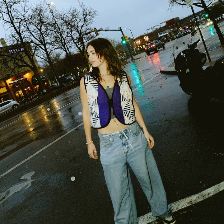 Tie-Up Vest-Small for wholesale by Create Good Company