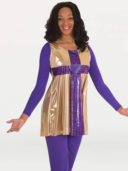 Slvlss Tunic - 545 for wholesale by Body Wrappers