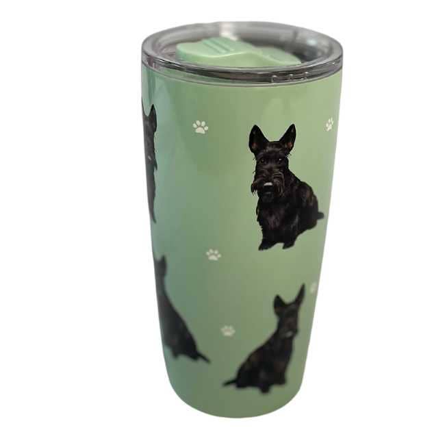 E&S Pets - Vendita all'ingrosso Bicchiere/tazza termica - Stampato in 3D - Bicchiere Scottish Terrier, a tenuta stagna, durevole