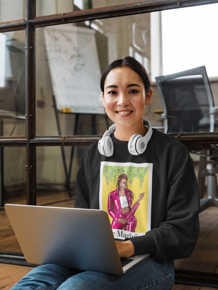 The Magician Tarot Card Sweatshirt for wholesale by D. Ridley Designs