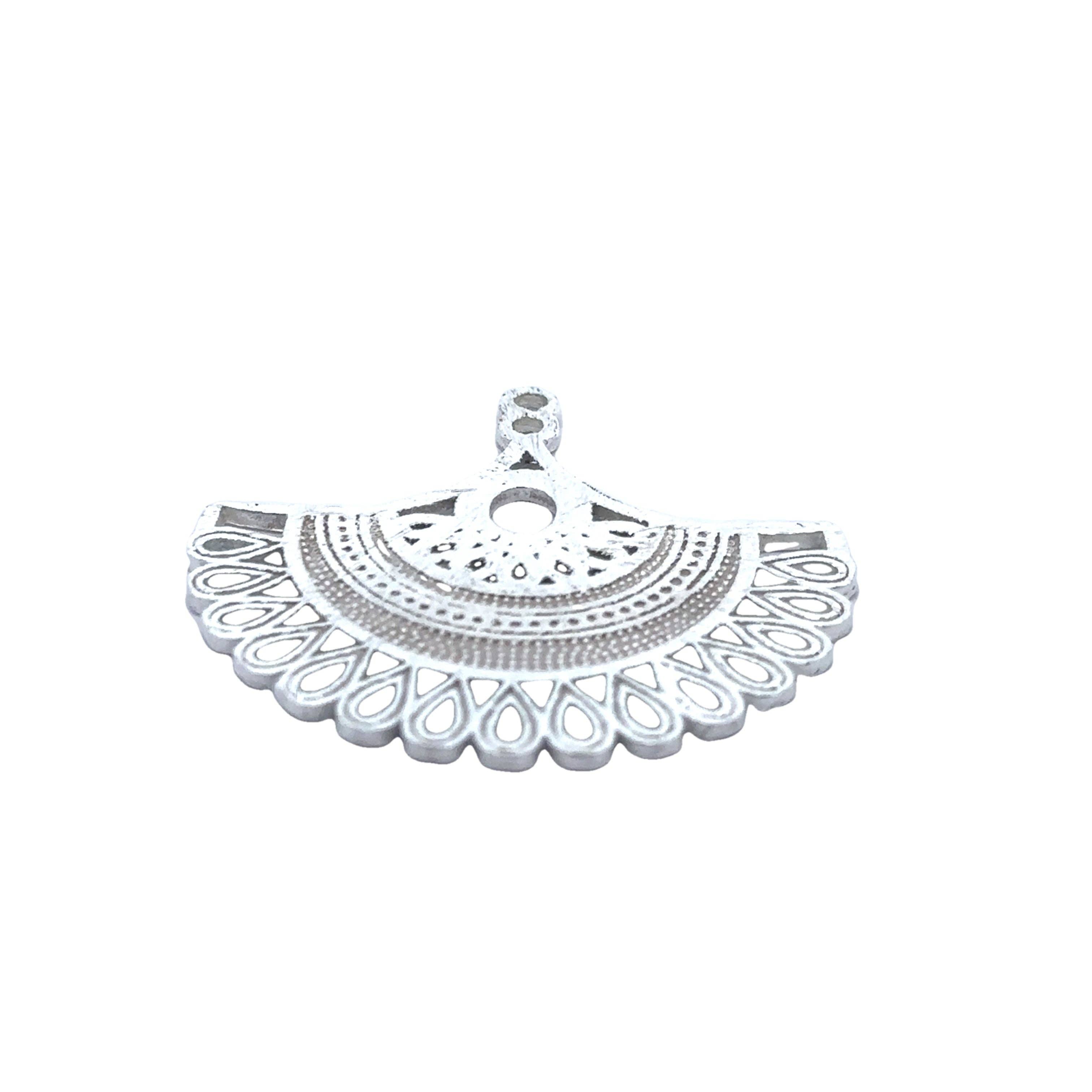 Purity Beads - Wholesale Individual Charm/Pendant - Pendant/Charm, Gold Finish or Silver Plated, Designer Fancy Charm, E-coated, Brushed Finish.4