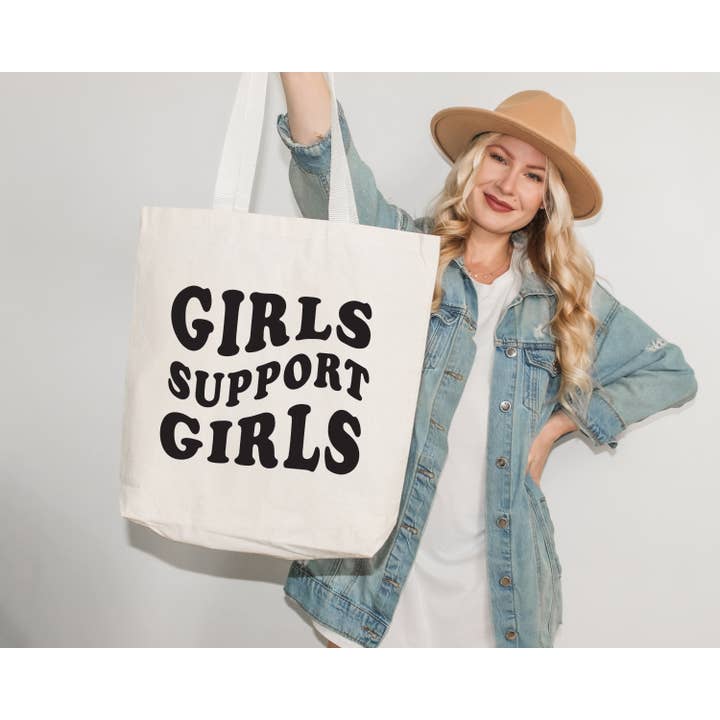Girls Support Girls, Women Empowerment, Positive, Girl Power for wholesale by Bash