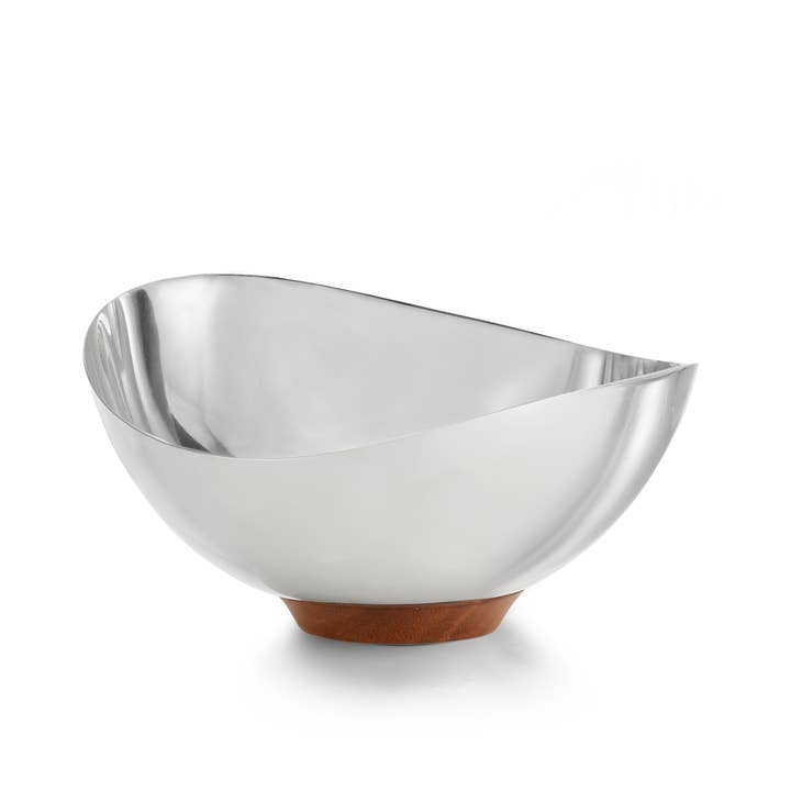 Pulse Nut Bowl for wholesale by Nambe