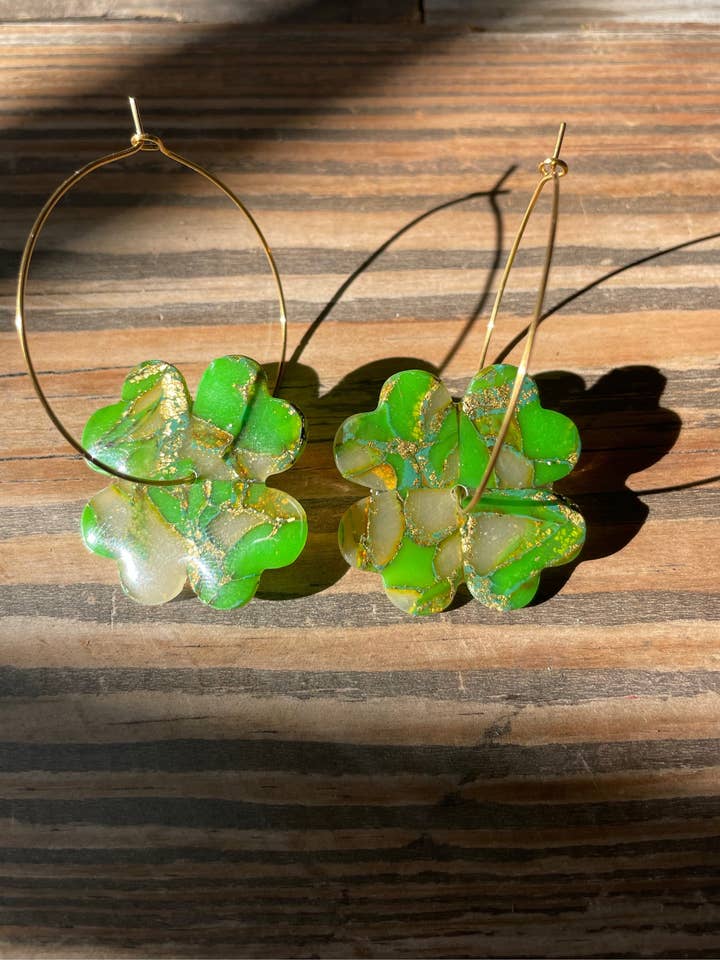 Aros de la suerte para venta al por mayor de She makes clay