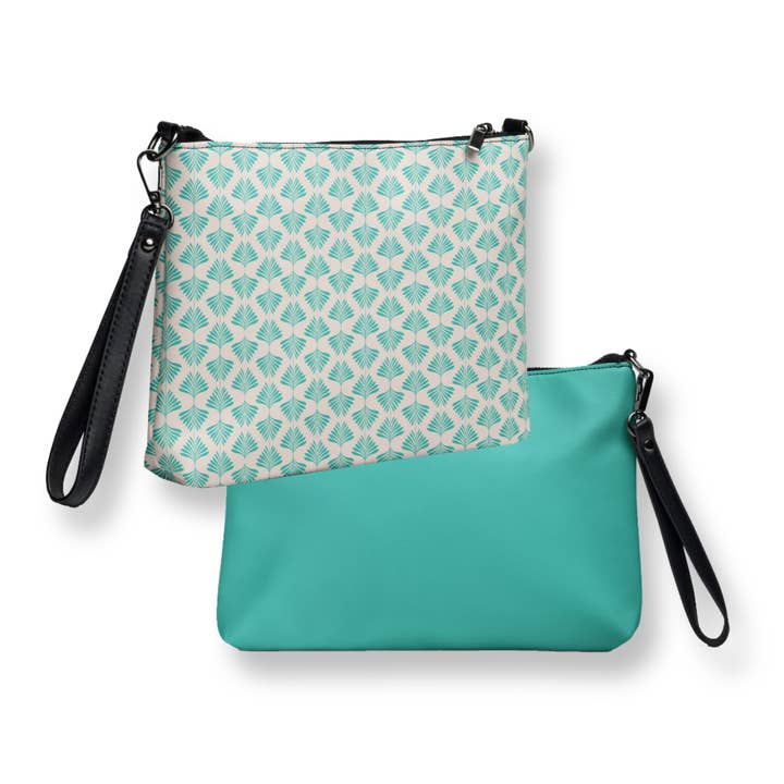Island Palm | Blue Lagoon Crossbody Duo for wholesale by Mix N Match Style