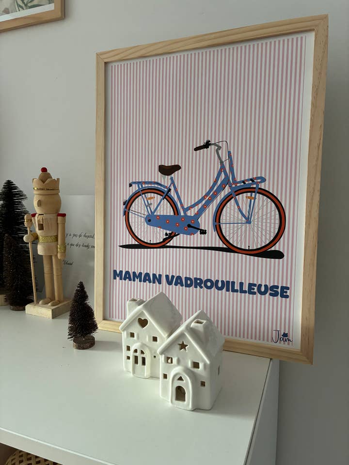 MAMAN VADROUILLEUSE pour la vente par Jam création