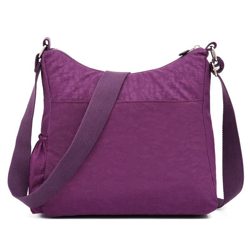 wandf - Vente Sac à bandoulière – femme - Sac bandoulière en nylon, sac à main multi-poches8