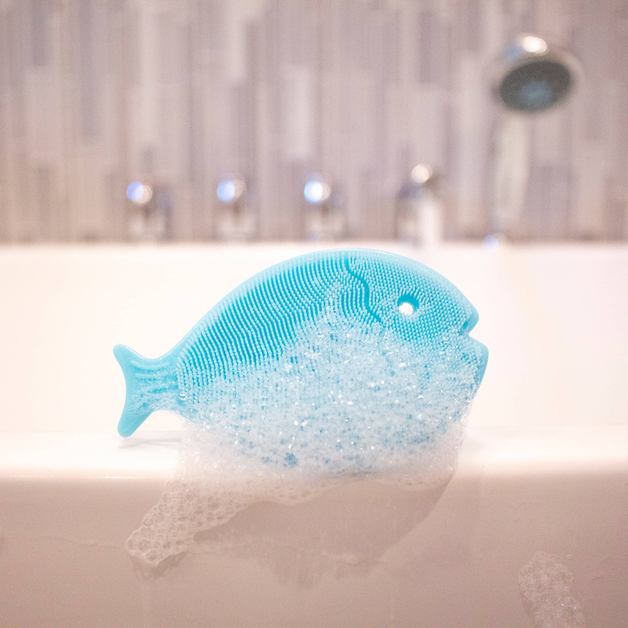 Innobaby on Faire - Wholesale Hair Brush/Comb - Kids & Baby - Silicone Mini Bath Scrub for Babies / Cradle Cap Brush8