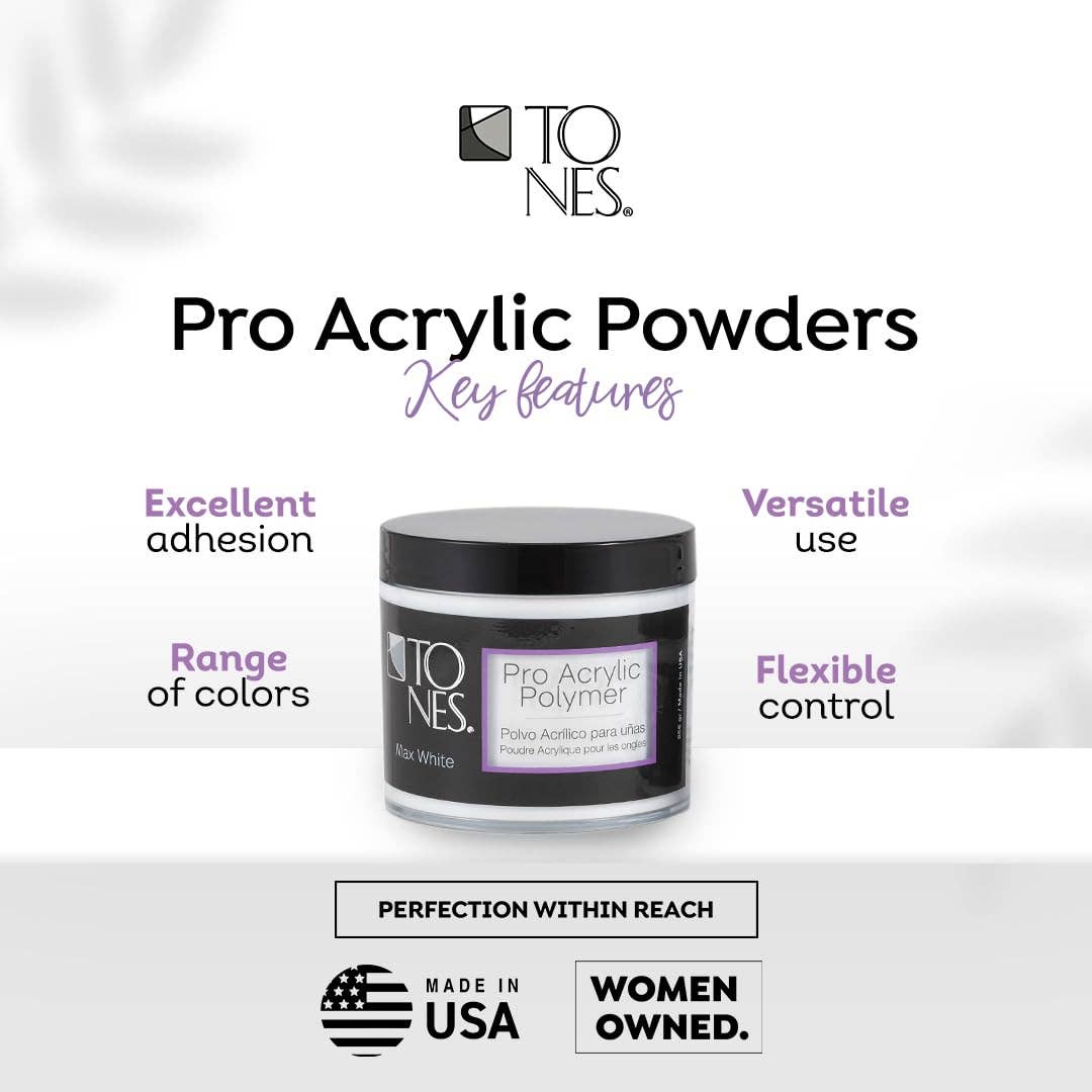 Tones Acrylics | Gels | Nail Art | Nail Tools & Accessories - Wholesale Nailcare Set - Pro Acrylic Powder: Cover Almond3