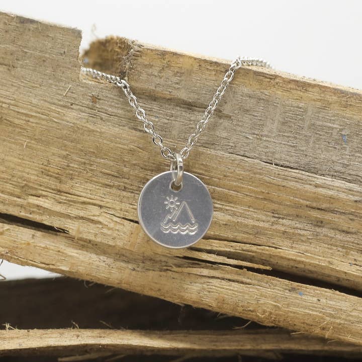 Berg-Szene-Halskette für den Großhandel von LL Always