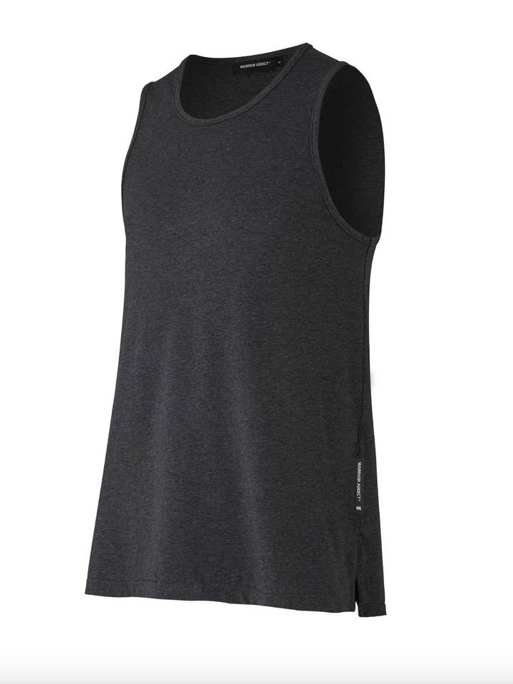 Warrior Skin Tank - Black - Men's Activewear - Sustainable for wholesale by warrioraddict