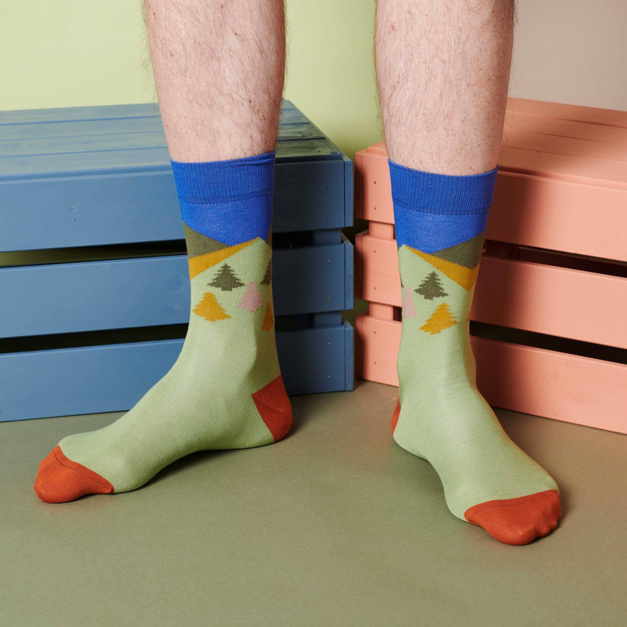 Catherine Tough (US Duties Paid) - Wholesale Socks - Men's - Men's Organic Cotton Crew Socks23
