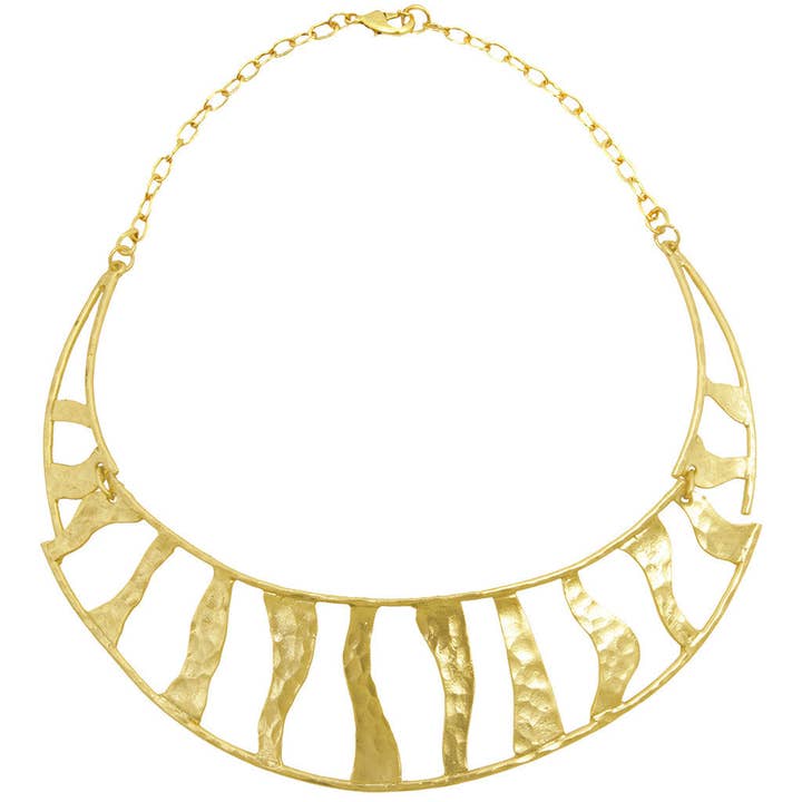KARINE SULTAN – Großhandel Halsband/Collier – Zig Zag Statement-Halskette — Black Friday