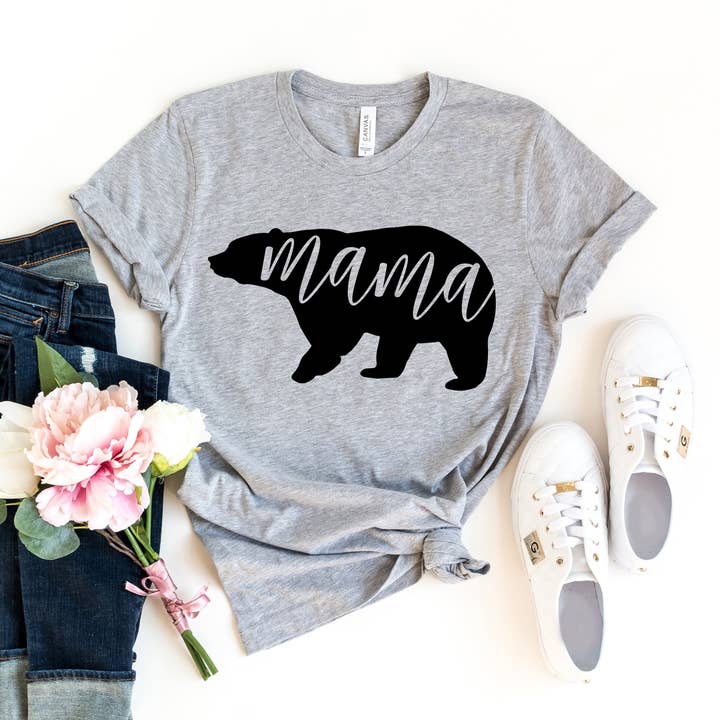 Mama Bear T-Shirt for wholesale by Light & Shine