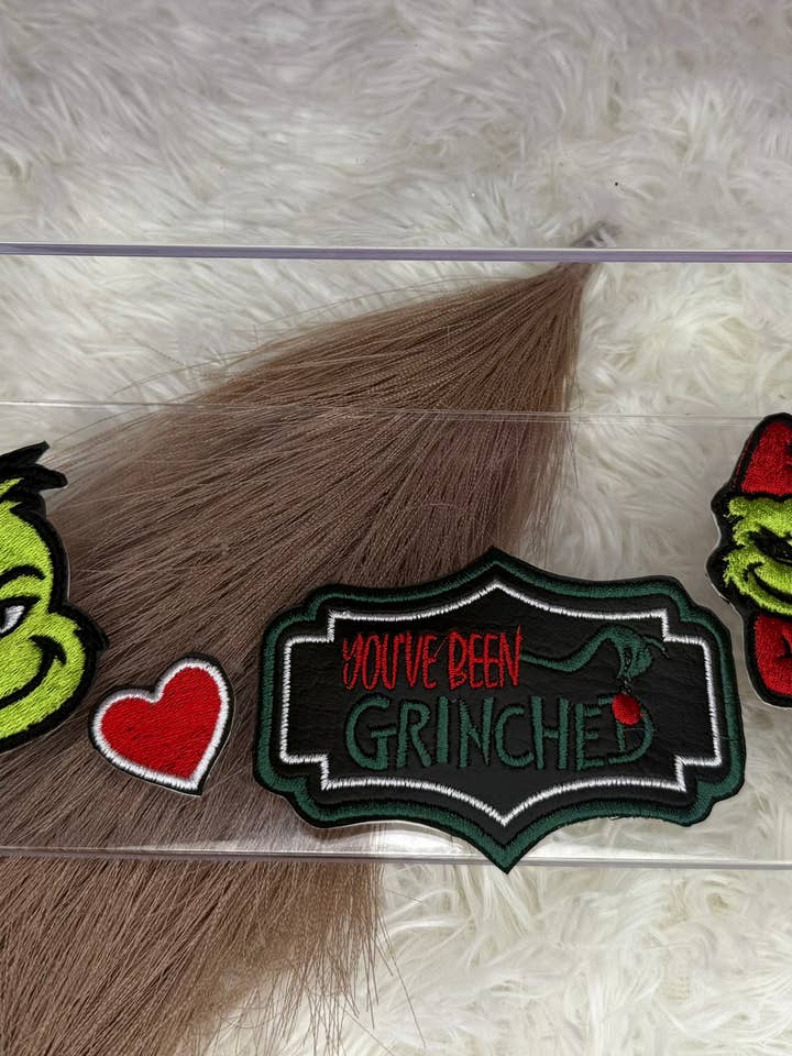 CHRISTMAS PATCHES for wholesale by Press Customs LLC