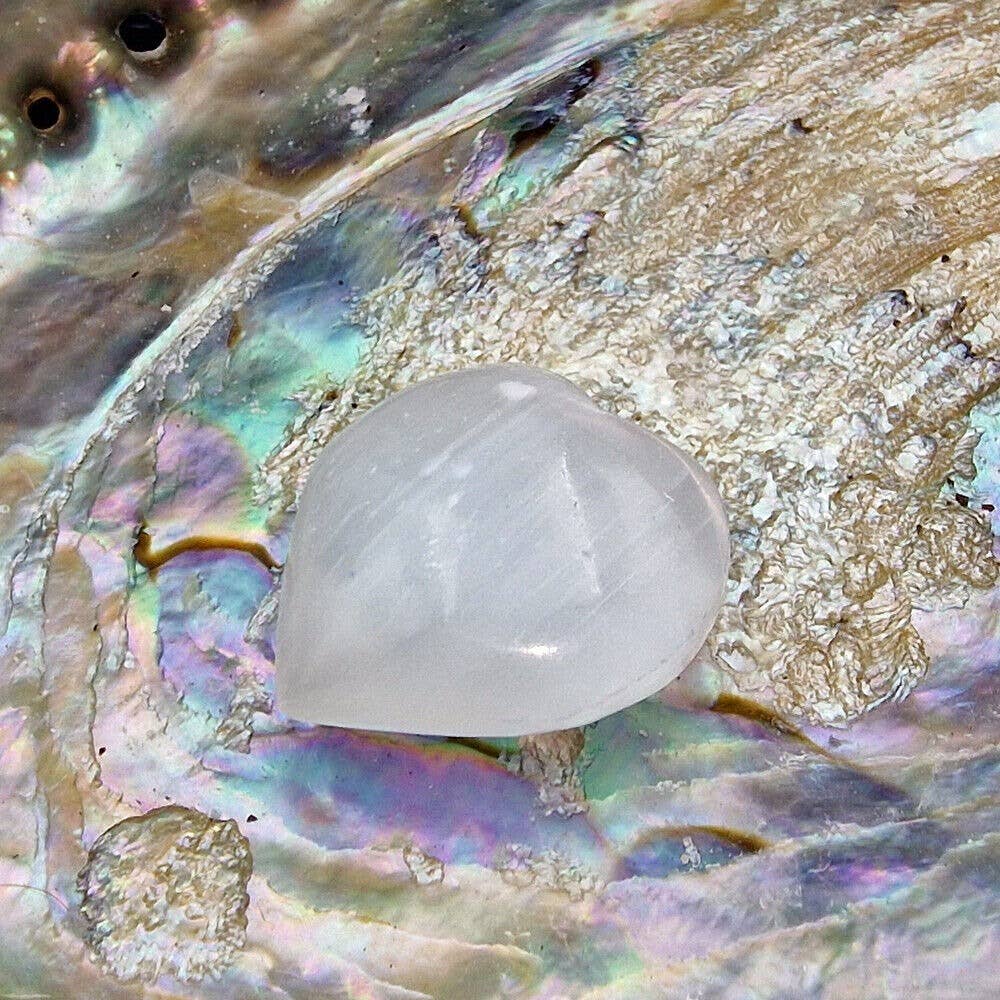 Shamans Crystal – wholesale Spiritual stone/crystal – Selenite Heart Stones, Selenite Heart Shape Stones Selenite6